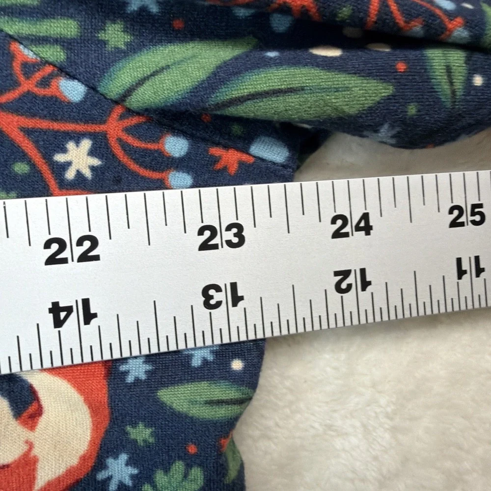 Duluth Trading Co. Women's XL Soft Jam Sleep Set Garden Print Full Pant Long